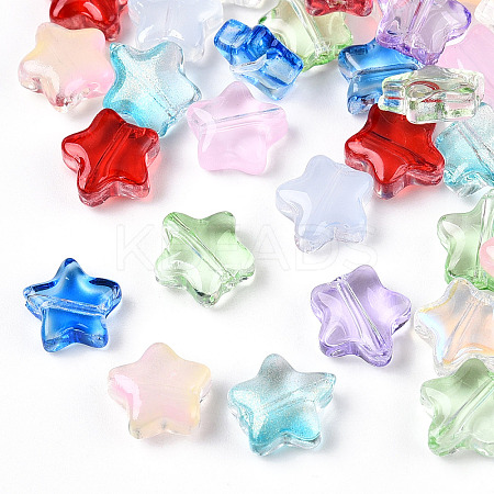 Transparent Glass Beads X-GLAA-F112-02B-1-1