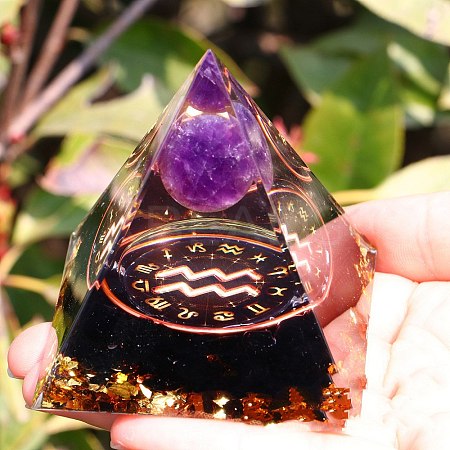 Orgonite Pyramid Resin Energy Generators PW-WG63740-11-1