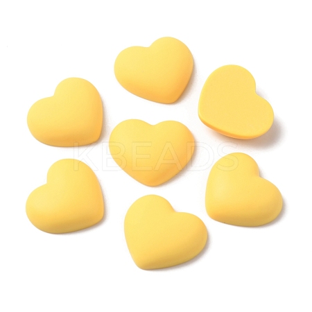 Opaque Resin Cabochons RESI-WH0021-39B-1