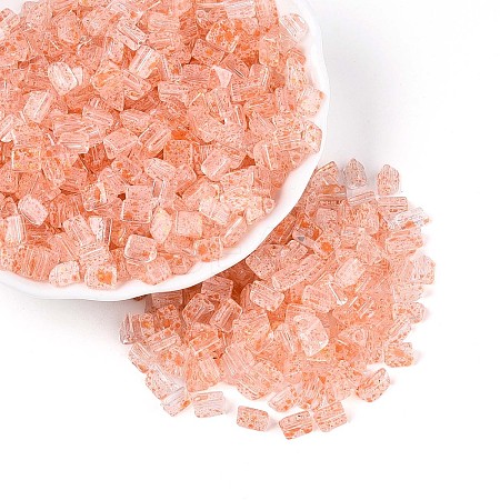 Transparent Spray Painted Glass Seed Beads SEED-L011-10A-13-1