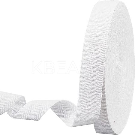 Cotton Cotton Twill Tape Ribbons OCOR-WH0057-30E-01-1