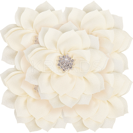 Polyester & Rhinestones Ornament Accessories DIY-WH20063-015C-1