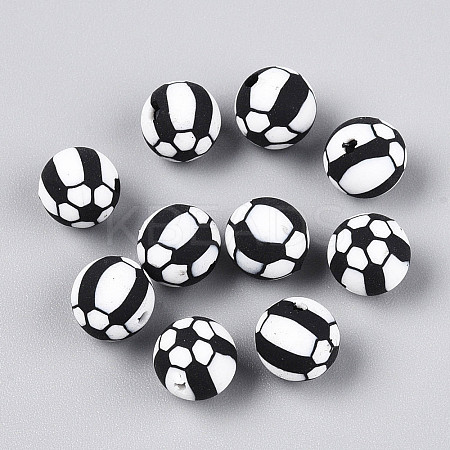 Handmade Polymer Clay Beads CLAY-N014-02A-06-1