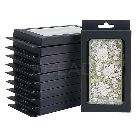 Rectangle Foldable Creative Cardboard Boxes LS-CON-WH0087-99B-1