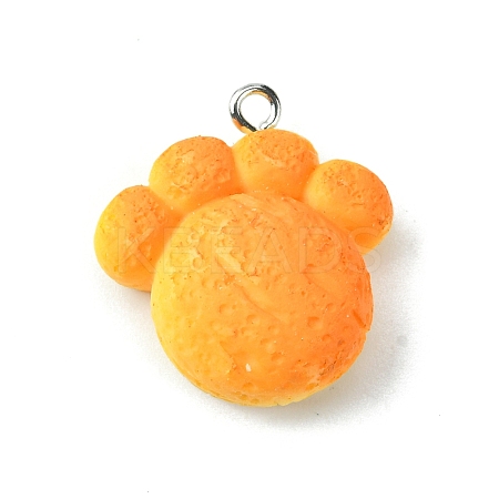 Opaque Resin Imitation Food Pendants RESI-R436-04D-1
