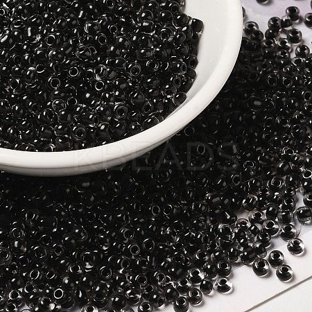 12/0 Transparent Glass Seed Beads X-SEED-F003-03C-08-1