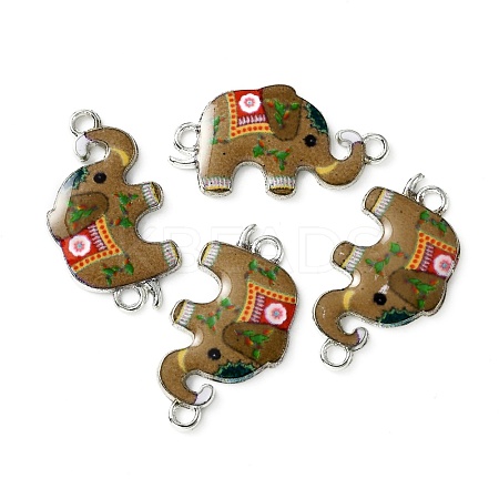 Zinc Alloy Connector Charms FIND-WH0108-91E-1