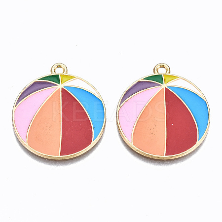 Alloy Enamel Pendants LS-X-ENAM-S127-016-RS-1