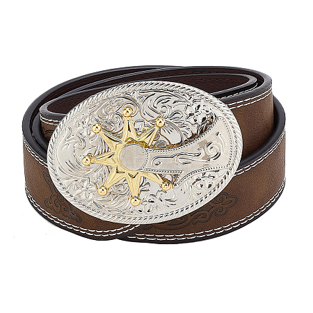 PU Leather Chain Belts AJEW-WH0010-35-1