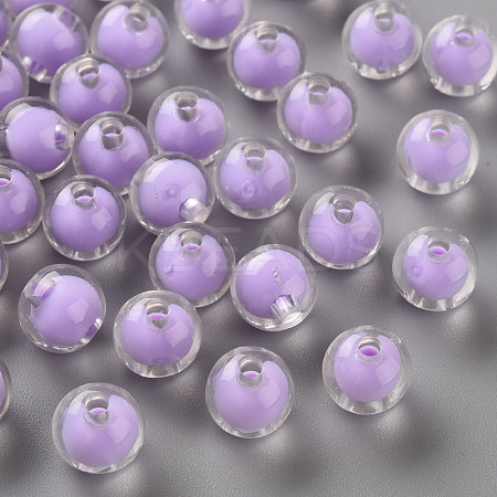 Transparent Acrylic Beads TACR-S152-15A-SS2114-1