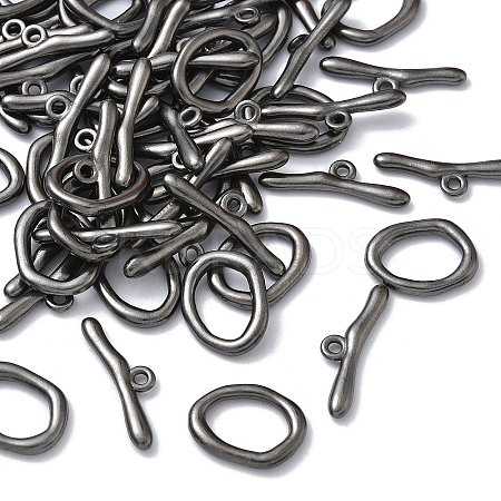 Alloy Toggle Clasps X-PALLOY-G014-B-1