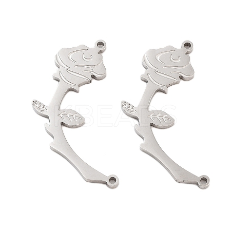 Non-Tarnish 304 Stainless Steel Connector Charms STAS-Z078-20P-1