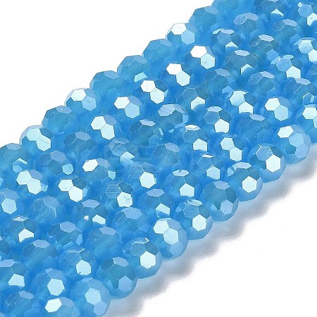 Electroplate Glass Beads Strands LS-EGLA-A035-J6mm-A07-1