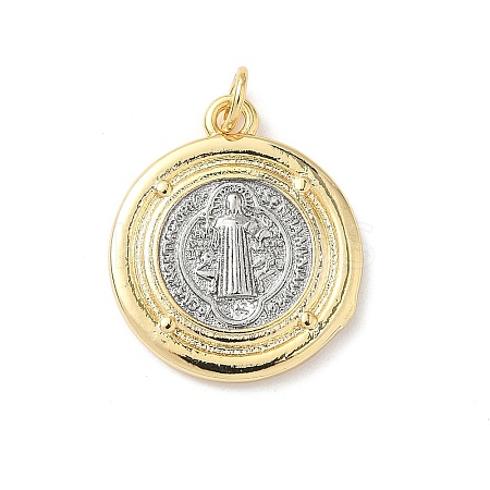 Brass Pendants KK-L239-050G-02-1