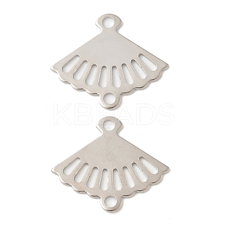 Brass Laser Cut Hollow Connector Charms KK-K277-12P-1