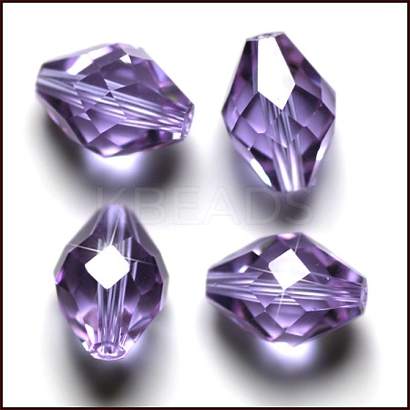 Imitation Austrian Crystal Beads SWAR-F054-13x10mm-04-1