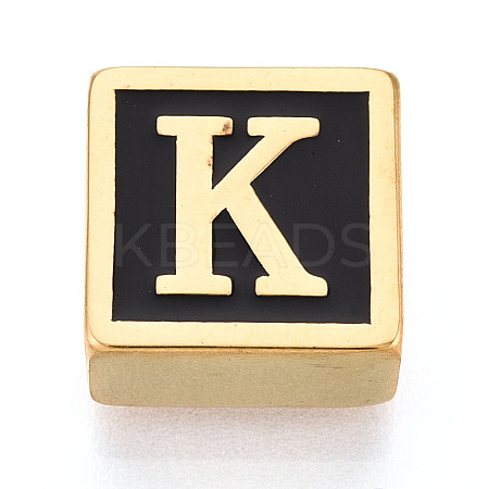 304 Stainless Steel Black Enamel Square Spacer Bars STAS-T073-58K-G-1