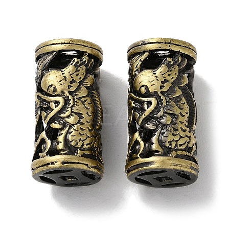 Tibetan Style Brass Beads KK-M284-24AB-1