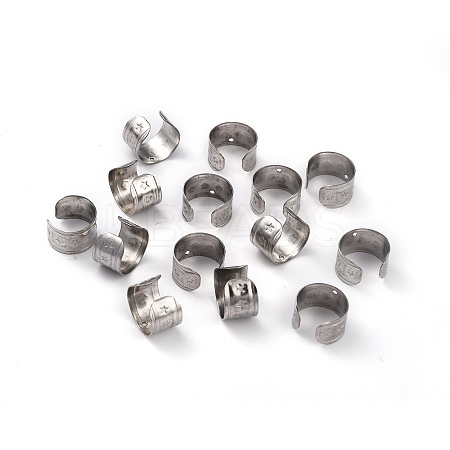 Tarnish Resistant 304 Stainless Steel Ear Cuff Findings LS-STAS-H151-12P-1