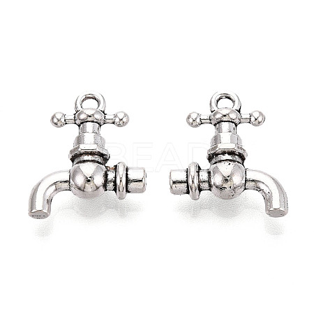 Tibetan Style Alloy Pendants X-TIBE-N014-30AS-1