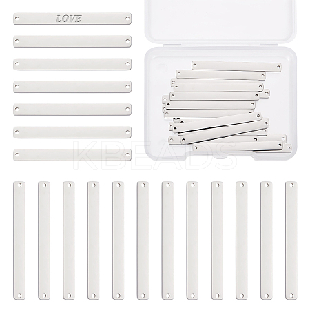 20Pcs 304 Stainless Steel Connector Charms FIND-UN0003-77-1