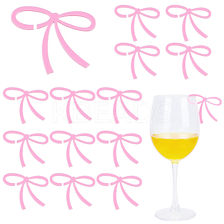 40Pcs Acrylic Wine Glass Charms AJEW-HY0002-52A-01-1