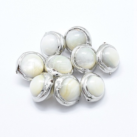 Shell Pearl Beads X-PEAR-P057-02P-1