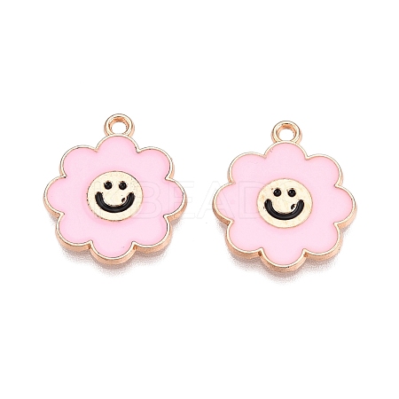 Alloy Enamel Pendants ENAM-T020-55D-1