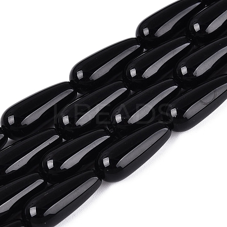 Opaque Glass Beads Strands GLAA-Q113-03A-C06-1