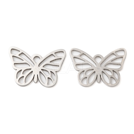 Non-Tarnish 201 Stainless Steel Pendants X-STAS-A084-05P-1
