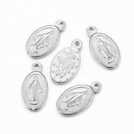 Non-Tarnish 304 Stainless Steel Pendants X-STAS-H400-34P-1