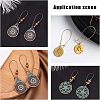 316 Stainless Steel Hoop Earrings Findings & 304 Stainless Steel Open Jump Rings Findings Kits STAS-UN0010-30-5