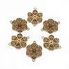 Tibetan Style Links connectors TIBEP-LF9353YKG-AG-LF-1