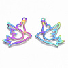 Ion Plating(IP) 201 Stainless Steel Pendants X-STAS-R114-033-2