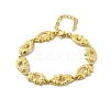 304 Stainless Steel Eye Link Chain Bracelets for Women BJEW-P348-01A-G-4