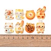 Opaque Resin & Enamel Cabochons RE-B003-02-2