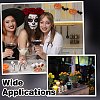 3Pcs 3 Styles Resin Skeleton Home Display Decorations DJEW-WH0103-007-5
