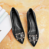 4Pcs 2 Styles Square/Rectangle Alloy Rhinestone Detachable Shoe Buckle Clips AJEW-WR0002-31B-7