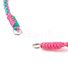 Braided Nylon Thread Bracelet AJEW-JB01124-01-2