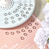 500Pcs 304 Stainless Steel Split Rings STAS-SP0001-66E-4