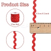 25M Wave Bending Fringe Trim OCOR-YW0001-15A-4