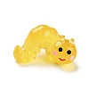 Luminous Resin Worm Ornament DJEW-R011-01B-06-1