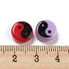 Opaque Acrylic Beads SACR-P028-01B-01-3