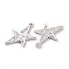 Rack Plating Alloy Pendants FIND-I037-30S-3