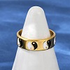 304 Stainless Steel Adjustable Cuff Rings RJEW-Q015-01G-C-4