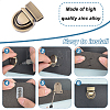 Zinc Alloy Bag Tuck Lock Clasps FIND-DR0001-49-5