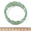 Natural Green Aventurine Beads Stretch Bracelets for Women Men BJEW-I323-02A-5