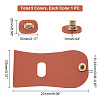   5Pcs 5 Colors Imitation Leather Bag Cover FIND-PH0006-67-5