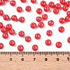 Opaque Baking Paint Glass Beads DGLA-T004-02K-4