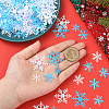 6 Bags 3 Styles 2 Colors Plastic Confetti DIY-SC0031-48B-4